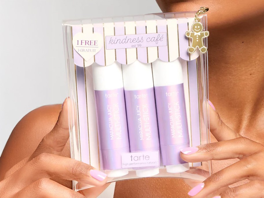 tarte cheek soufflé maracuja juicy multi-stick trio