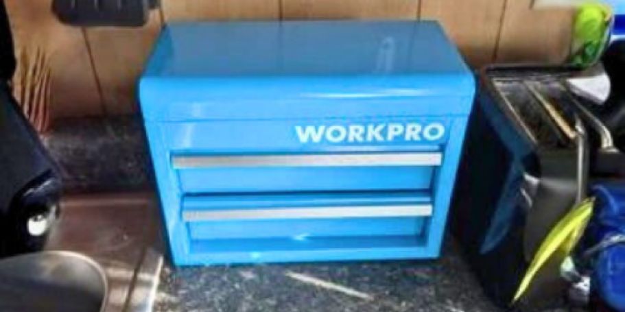 Workpro Mini Metal Tool Box Only $19.99 on Walmart.com (Reg. $40)