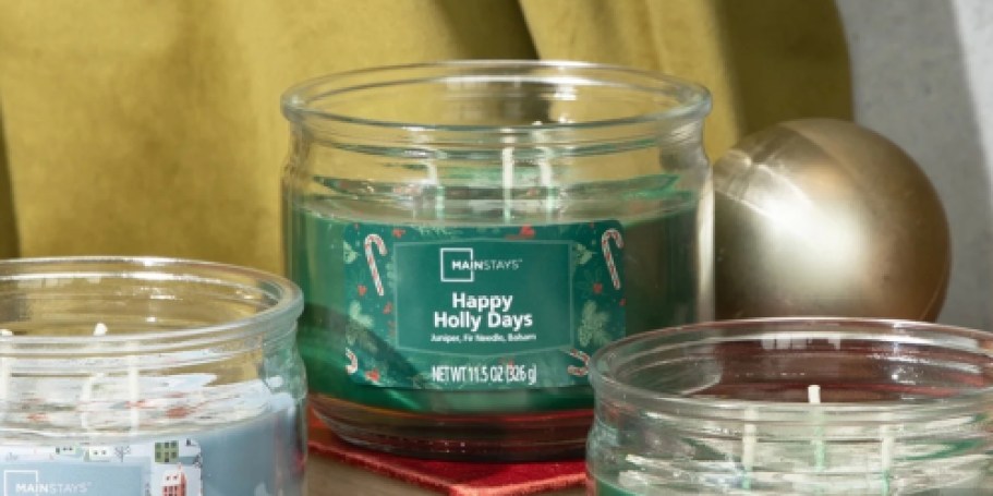 Hurry! Christmas Candles from 99¢ on Walmart.com