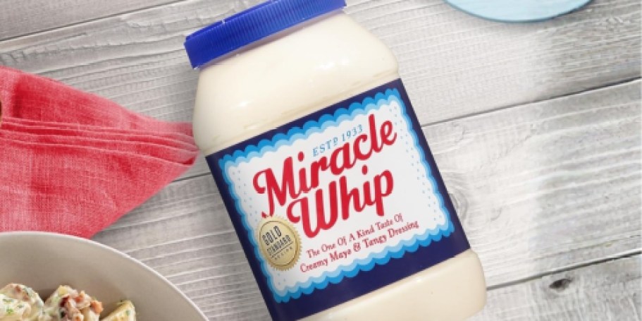 Miracle Whip 30oz Jar Only $1.93 Shipped on Amazon