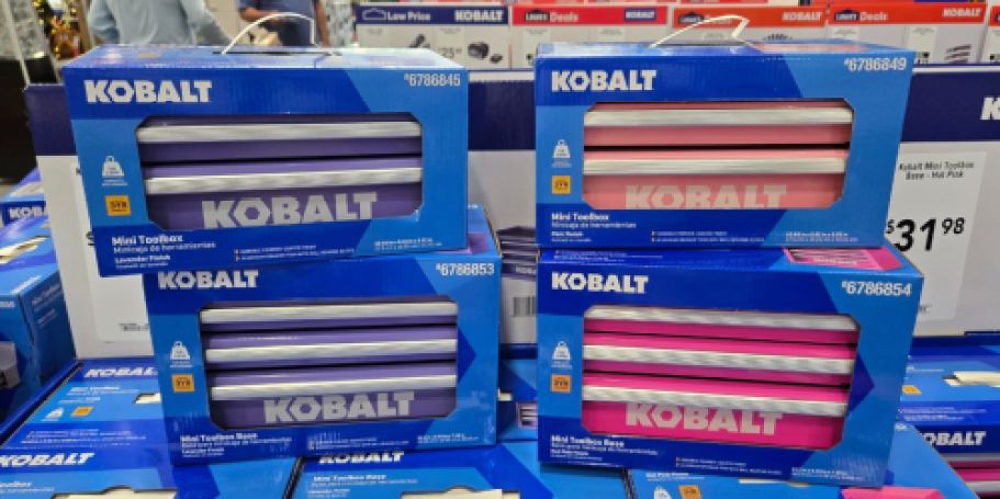 $5 Off Kobalt Mini Tool Boxes at Lowe’s – Only $16.98 Shipped (Mother’s Day Gift Idea!)