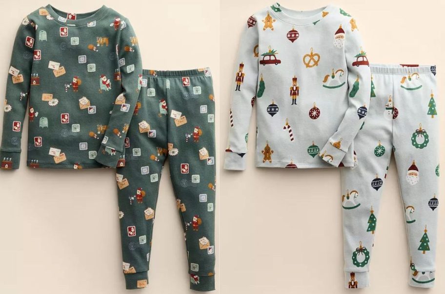 Two sets of Little Co Pajamas