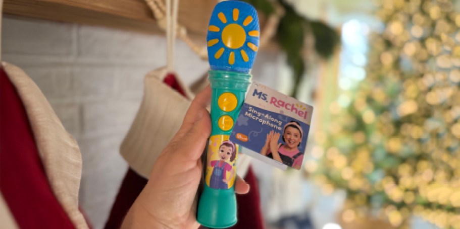 Ms. Rachel Microphone Under $10 on Walmart.com – Fun Last-Minute Gift for Toddlers!