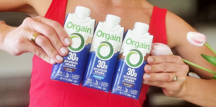 Up to 45% Off Orgain Protein Shakes on Amazon | Stock Up & Save