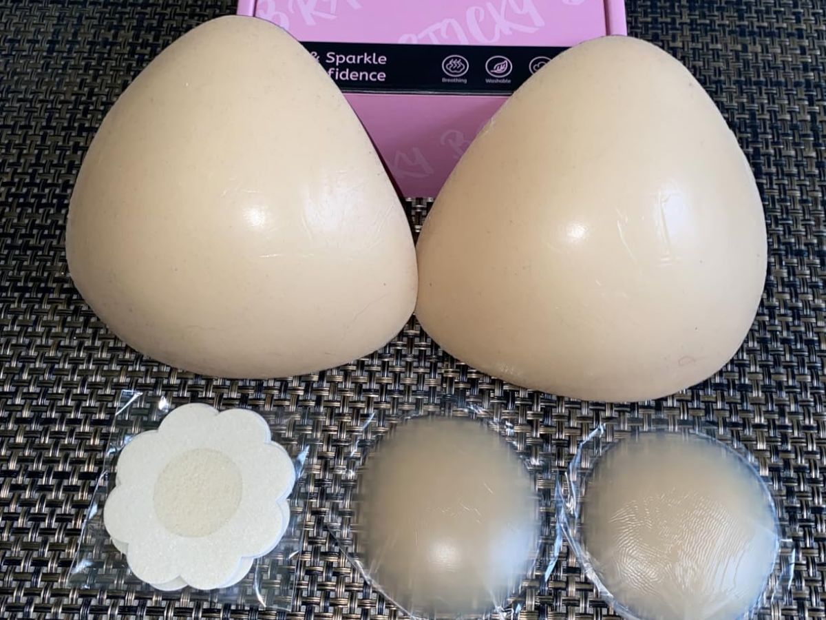 Reusable Strapless Sticky Bra Set Just $9.99 on Amazon