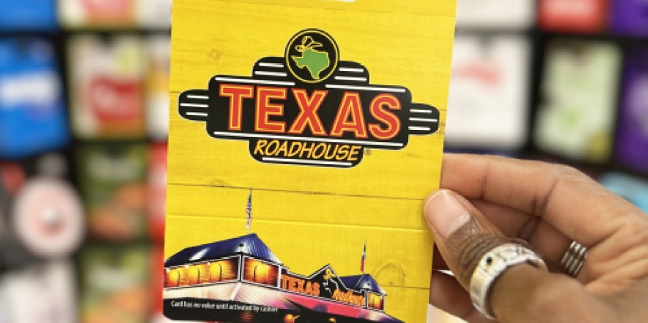 Grab a $50 Texas Roadhouse eGift Card for JUST $43