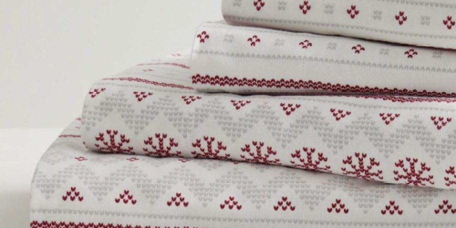 Cuddl Duds Cotton Flannel Sheet Sets from $26 on Kohls.com (Reg. $75)