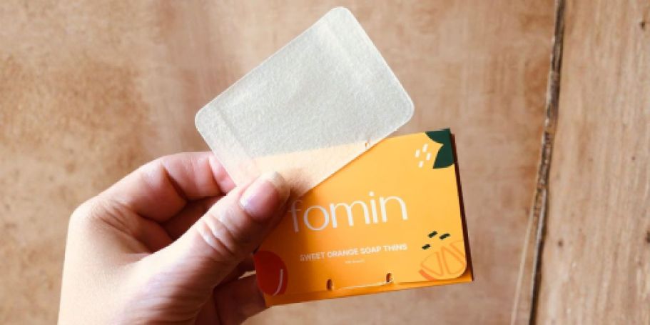 Fomin Soap Sheets 300-Count Just $5.99 Shipped on Amazon (Great for Travel!)