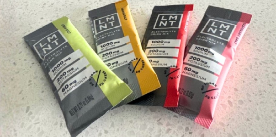 Buy 3, Get 1 FREE LMNT Electrolyte Drink Mix 10-Counts at Target