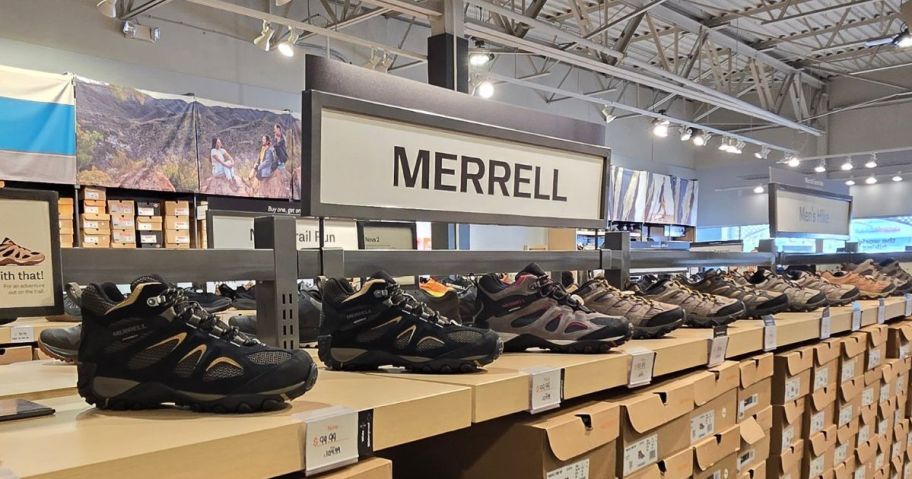 merrell shoes in store