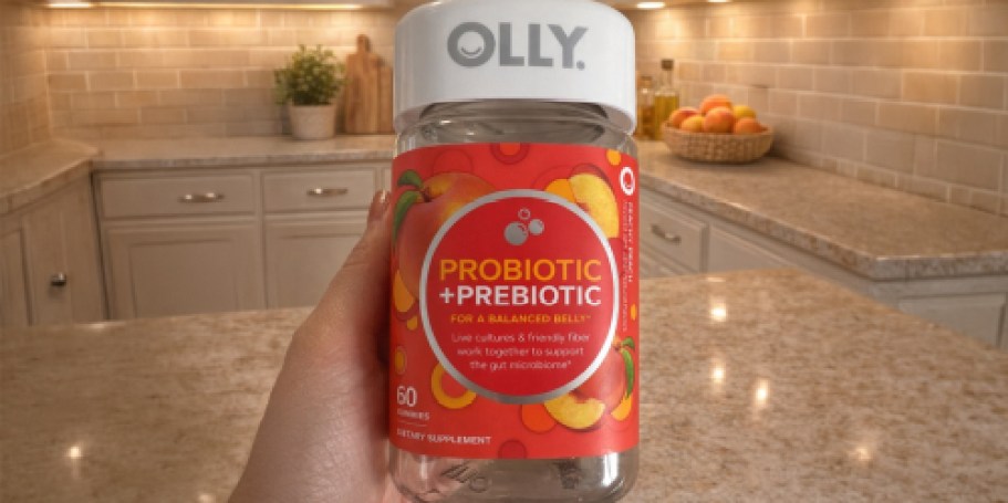 Olly Probiotic + Prebiotic Gummies 2-Month Supply Only $6 Shipped on Amazon (Reg. $24)