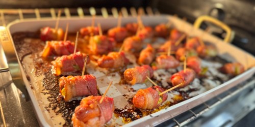 These Bacon Wrapped Smokies are the Perfect New Year’s Eve App!