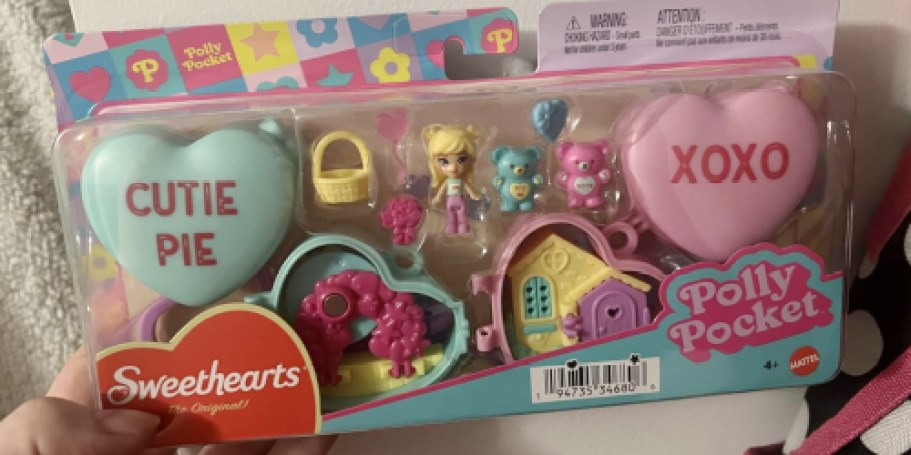 Polly Pocket x Sweethearts Playset Only $9.99 on Amazon (Fun Valentine’s Day Gift!)