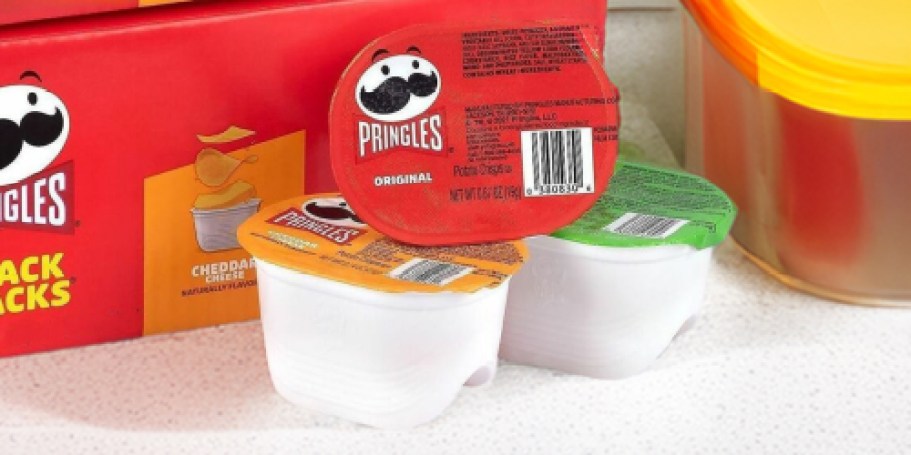Pringles Snack Cups 27-Count Variety Pack Just $9.99 Shipped on Amazon