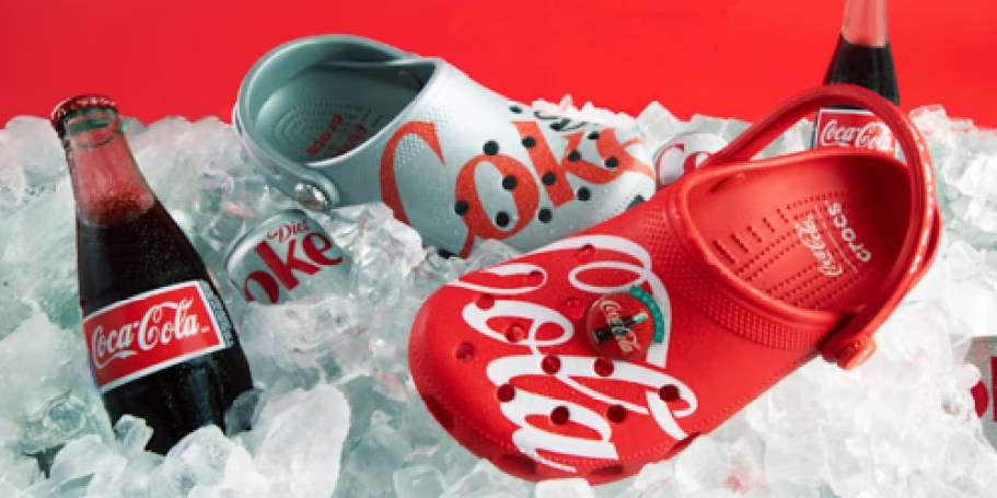 Calling All Coke Fans! New Crocs Coca-Cola Clogs & Jibbitz Just Dropped
