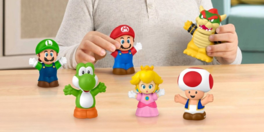 Fisher-Price Little People Super Mario Sets from $15.99 on Target.com
