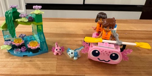 New LEGO Friends Axolotl Boat Set Just $9.97 (+ FREE Amazon Credit)