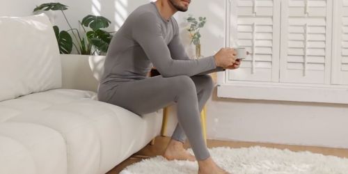 Men’s Thermal Long Underwear Sets Just $10.99 on Amazon (Regularly $22)
