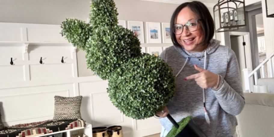 The My Texas House Bunny Topiary is Back (But with a Price Hop & May Still Sell Out!)