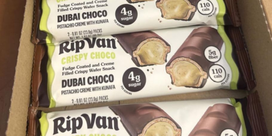 Rip Van Dubai Choco Bar 12-Pack Only $10.52 Shipped on Amazon (Reg. $20)