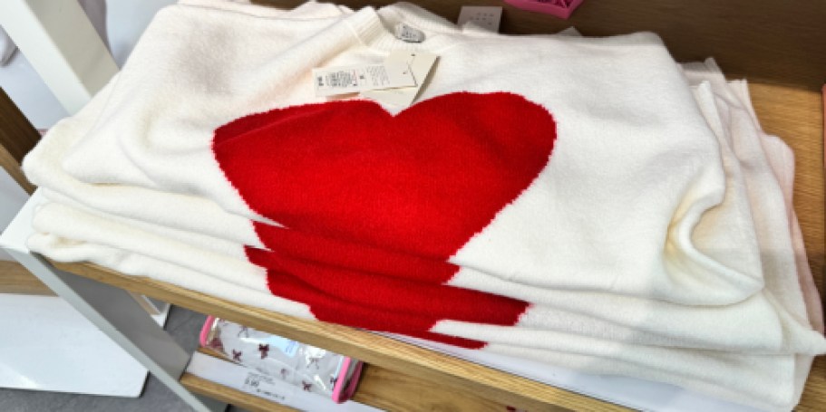 Valentine’s Day Clothes from $12.75 on Target.com (Sizes Are Going Quickly)