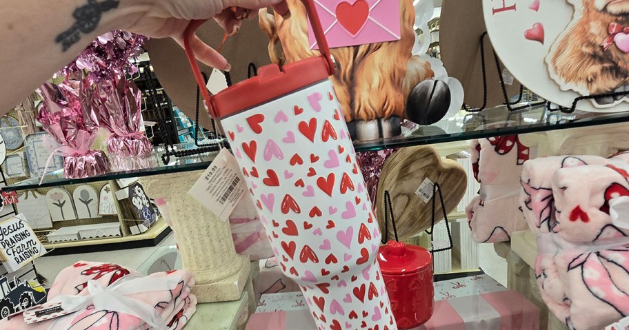 Valentine's Water Tumbler