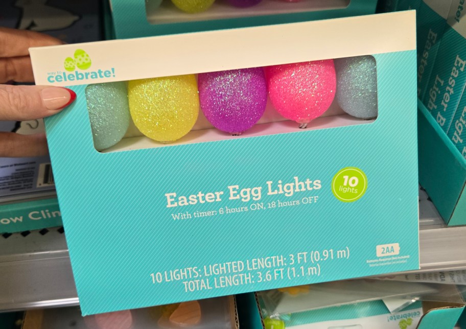 Way To Celebrate Easter Egg Lights