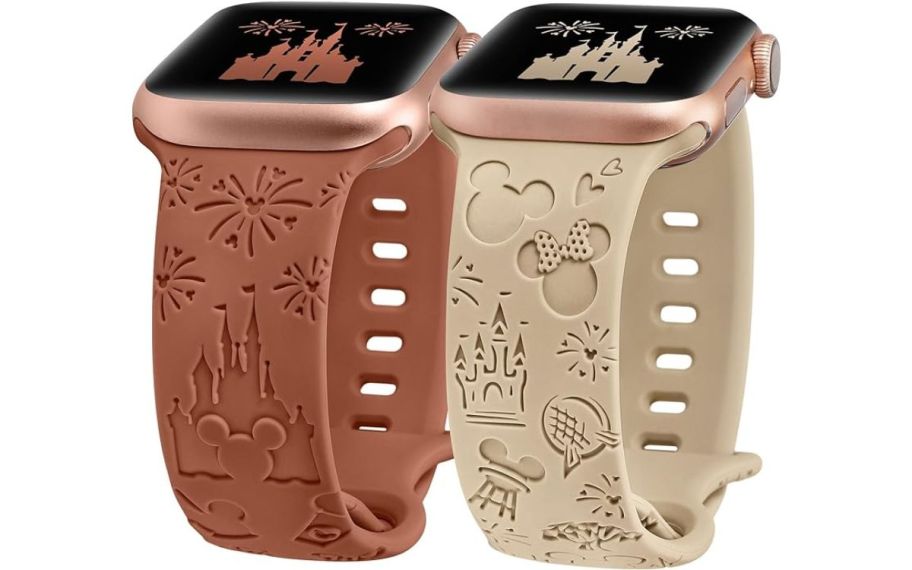 stock image of disney apple bands 