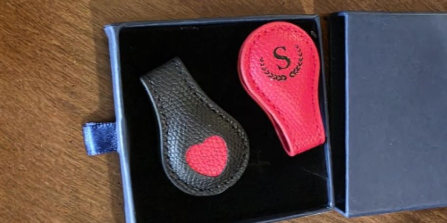 Personalized Magnetic Leather Bookmark 2-Packs Only $2.49 on Amazon