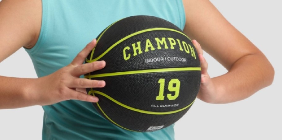 40% Off Champion Gear & Accessories on Target.com | Basketballs, Socks, Water Bottles & More from $5.99!