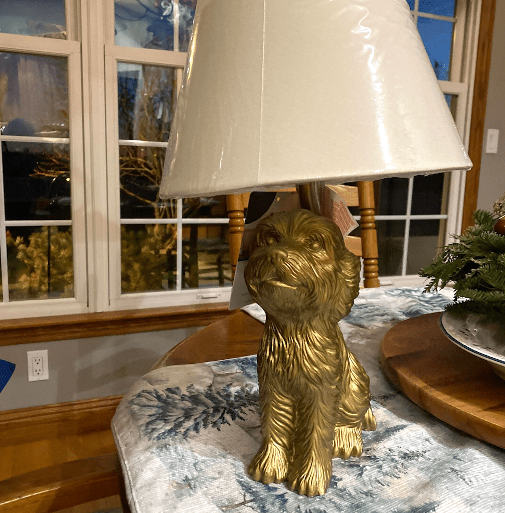 Dog lamp
