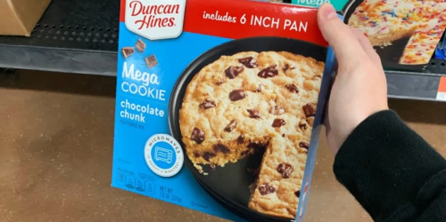 Duncan Hines Mega Cookie Mix Just $2 Shipped on Amazon (Includes the Pan!)