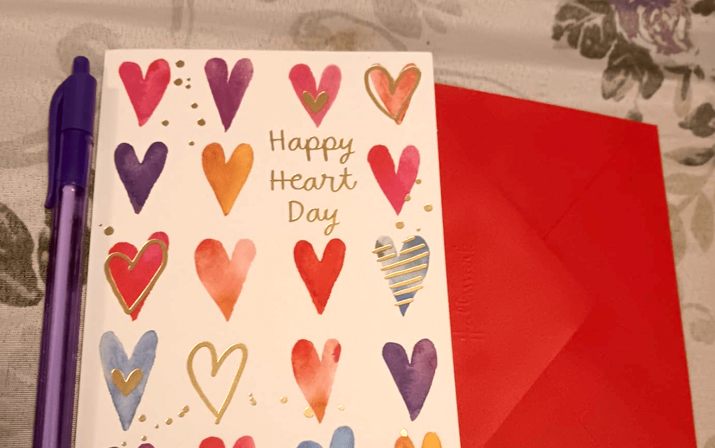 Heart card 