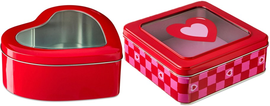 red heart tins 