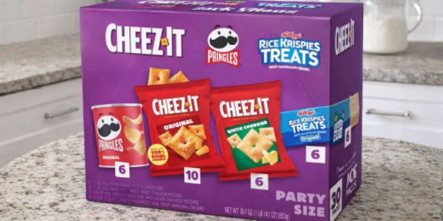 Kellogg’s Snacks 30-Count Variety Pack Just $8.42 Shipped on Amazon