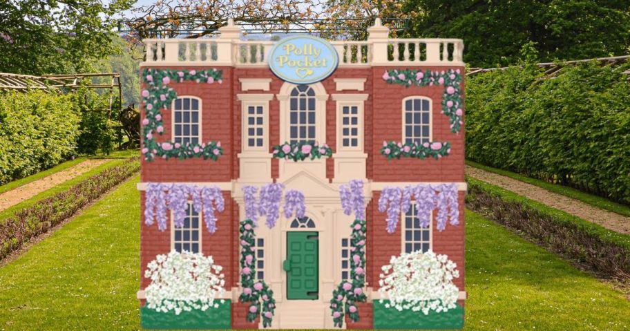 polly pocket bridgerton set on lawn