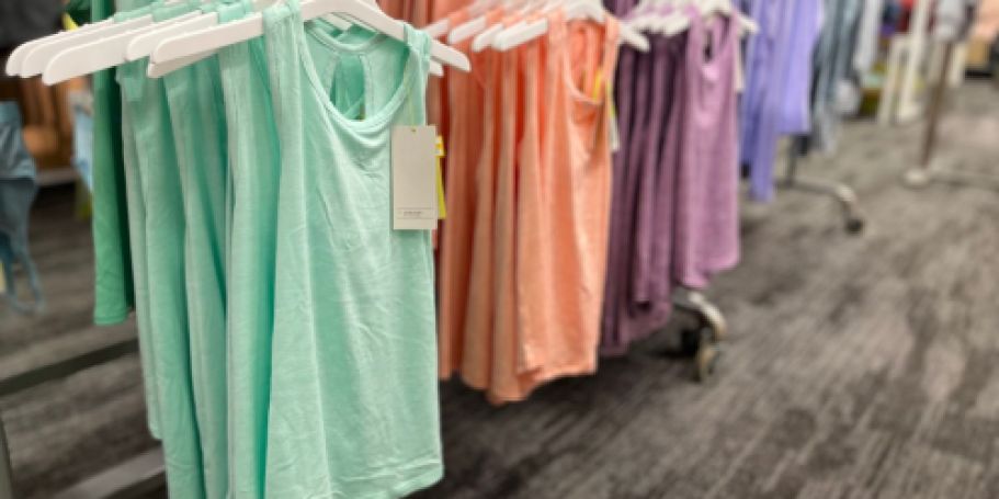 40% Off Target Women’s Activewear | Tanks from $6.80