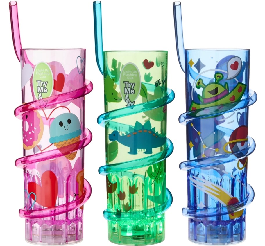 valentines light up novelty drinkware