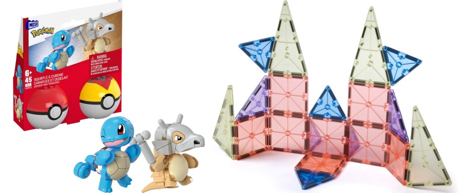 pokemon mega and magnatiles sets 