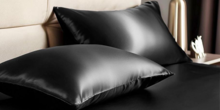 Luxurious Satin Sheets Sets from $8.79 Shipped for Amazon Prime Members
