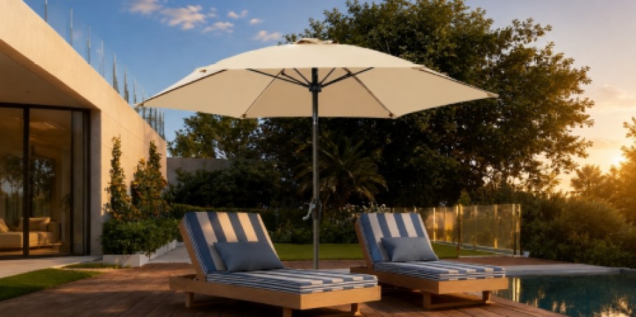 7.5′ Patio Umbrella Just $34 Shipped on Amazon (Reg. $57)