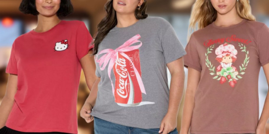 GO! Target Women’s Graphic Tees Only $6 (Reg. $12)