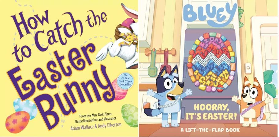 How ot Catch the Easter Bunny and Bluey, Hooray It's Easter Books