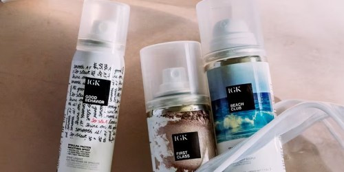 BOGO Free ULTA Beauty Minis + $10 Off $50 Coupon = IGK Haircare Just $6 Each!