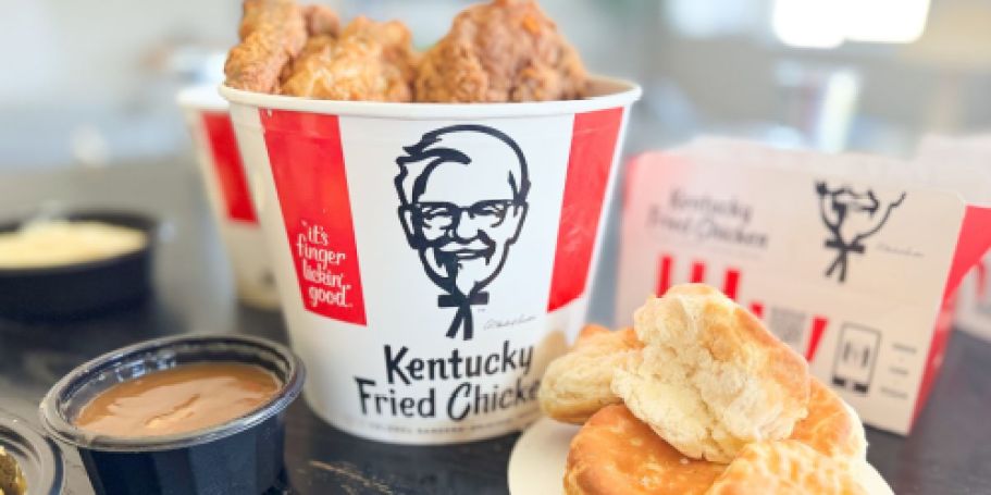 $10 KFC Bucket of the Day (+ New Sauces)