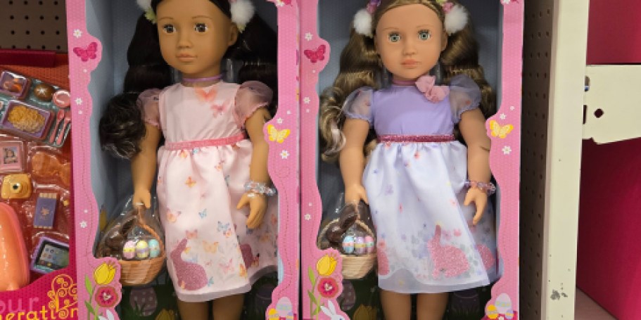 Up to 50% Off Our Generation Dolls on Target.com (Perfect for Easter!)
