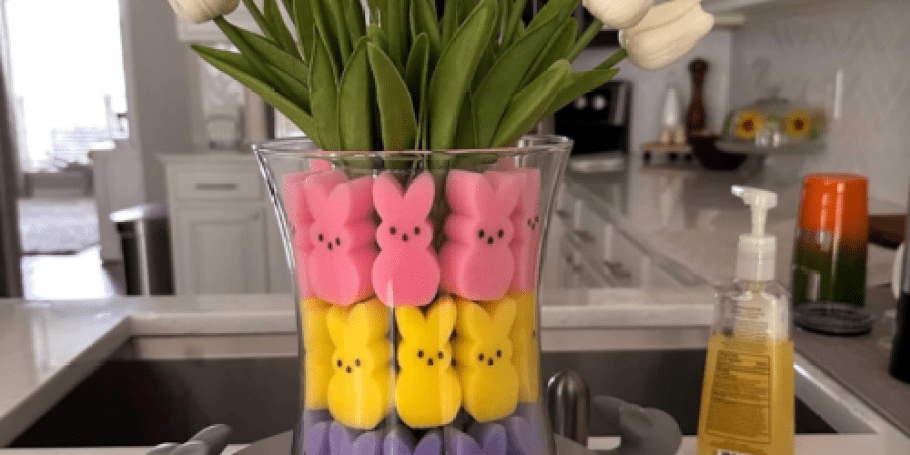 Peeps-Inspired Vase Filler Just $8.49 on Amazon (Easy Easter Centerpiece!)