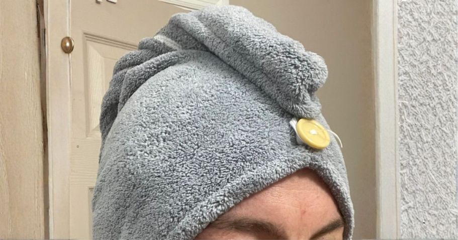 Microfiber Hair Towels 3-Pack Only $5 on Amazon (Reg. $10)