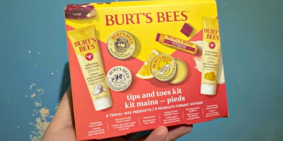 Burt’s Bees Tips & Toes Gift Set Just $11.39 Shipped on Amazon (Reg. $15)