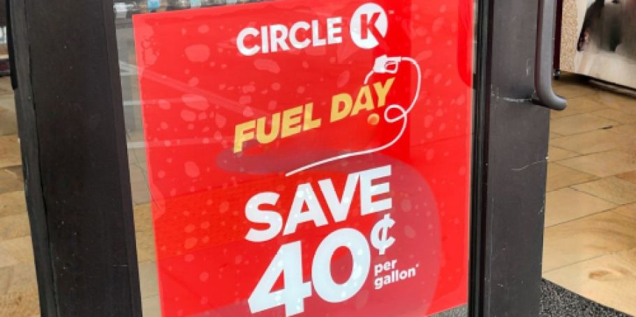 GO! 40¢ Off Per Gallon of Gas for Circle K Rewards Members Between 4-7 PM